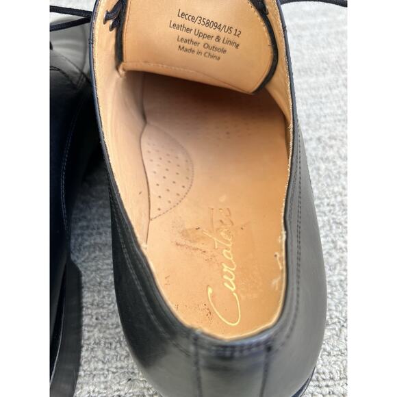 $400 CURATORE Lecce Apron Toe Leather Derby Men\'s Size 12 US NEW main image 10